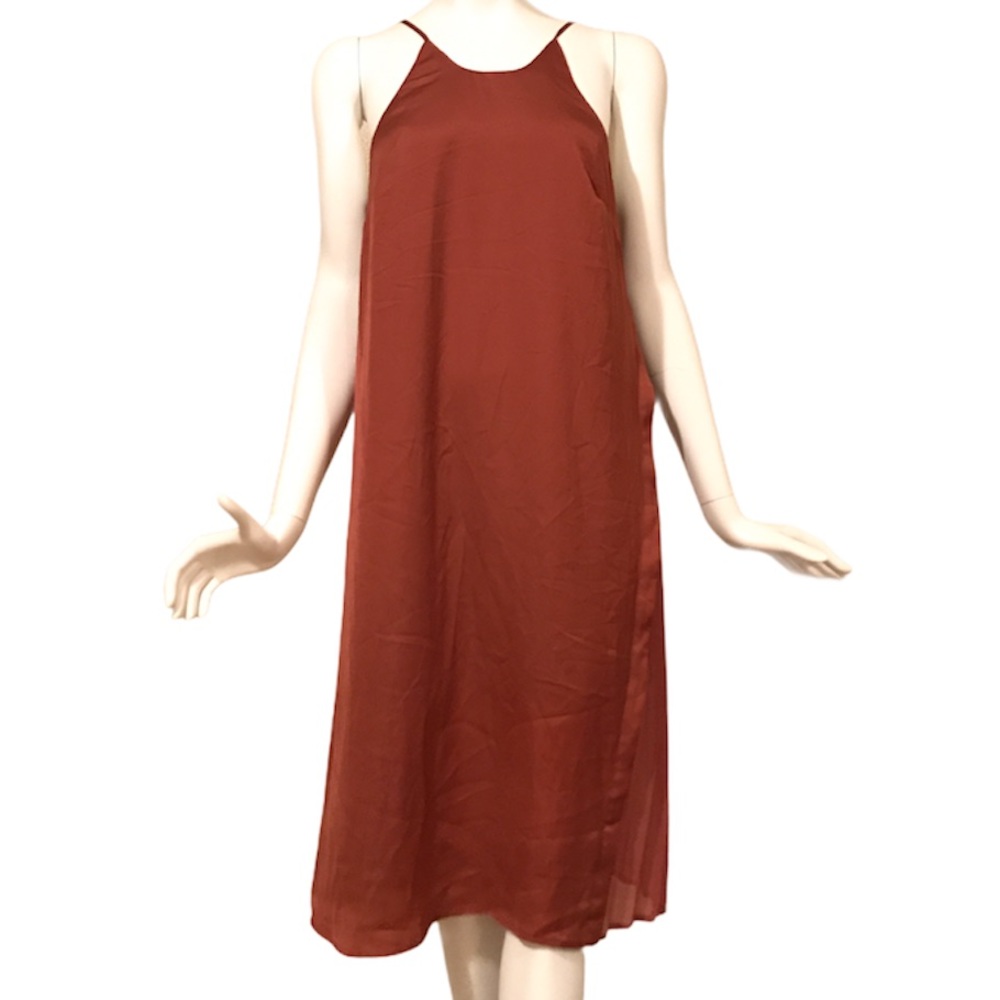 BCBGeneration Cooper Strappy Satin Dress, Size 6